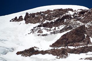 15 Aconcagua East Face And Polish Glacier Close Up From The Ameghino Col 5370m On The Way To Aconcagua Camp 2.jpg